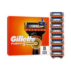 Image 2 for Fusion5 Power Razor Refill for Men, Gillette 8 Razor Blade Refill
