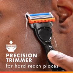 Image 5 for Fusion5 Power Razor Refills For Men, 4 Razor Blade Refills
