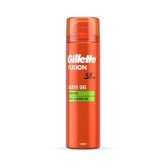 Image 1 for Fusion Shave Gel with Almond Oil, For Sensitive Skin, 200ml