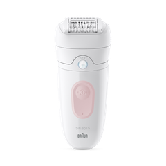 Image 4 for Braun Silk·épil 5, Wet & Dry Epilator, Easy Hair Removal, Lasting Smooth Skin, 5-000, Flamingo Pink