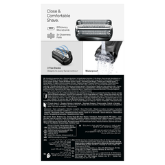Image 2 for Braun Series 3+ Electric Shaver, Dry, 3000S, Grey