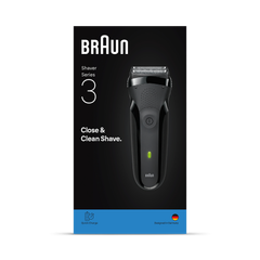 Image 1 for Braun Series 3 Electric Shaver, Dry, 300S, Grey