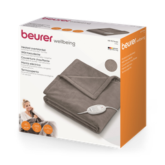 Image 1 for Cosy Heated Snuggie Throw - Taupe