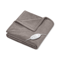 Image 2 for Cosy Heated Snuggie Throw - Taupe