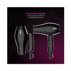 Image 2 for Wahl ZX982 Travel Hair Dryer Black