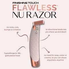 Image 2 for FLAWLESS Nu Razor Foil Lady Shaver - Gold