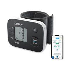 Image 1 for RS3 auto blood pressure monitor on the wrist