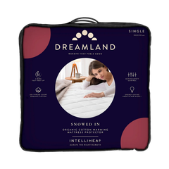 Image 3 for Snowed In Organic Cotton Warming Mattress Protector - Single with Single Controller