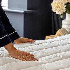 Image 4 for Snowed In Organic Cotton Warming Mattress Protector - Single with Single Controller