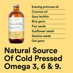 Image 5 for Omega 3-6-9 Ultimate Oil Blend 500ml - ORGANIC