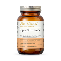 Image 1 for Super 8 Immune - 8 Microbiotic Strains + Vit C - 90's