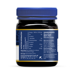 Image 4 for NZ MAN008 MGO 400+ Pure Manuka Honey 250g