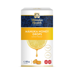 Image 1 for NZ MGO 400+ Manuka Honey Drops with Lemon 65gm-15's