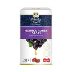 Image 1 for NZ MGO 400+ Manuka Honey Drops with Blackcurrant 65gm-15's