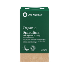Image 1 for Organic Spirulina 500mg - 100 Vegecaps