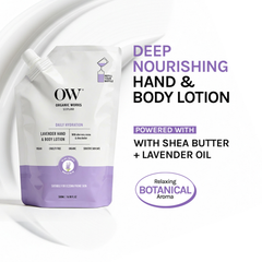 Image 3 for Lavender Hand and Body Lotion 500ml Refill Pouch
