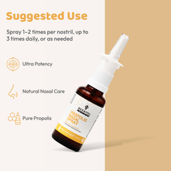 Image 3 for Bee&You Plus Natural Propolis Nasal Spray 30ml