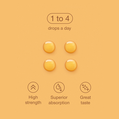 Image 5 for Vitamin D3 Drops 4000IU with Vitamin K2 25mcg Orange Flavour 30ml