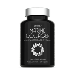 Image 1 for Marine Collagen with Hyaluronic Acid & Vitamin C 2200mg 120 Capsules