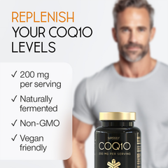 Image 3 for CoQ10 Coenzyme Q10 200mg 60 Capsules