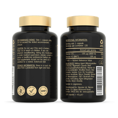 Image 2 for Vitamin D3 K2 Capsules 4000 IU 100mcg 120 Capsules