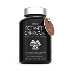Image 1 for Activated Charcoal 2000mg from Coconut Shells 180 Capsules