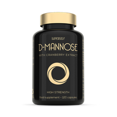 Image 1 for D-Mannose with Cranberry 1000mg 120 Capsules