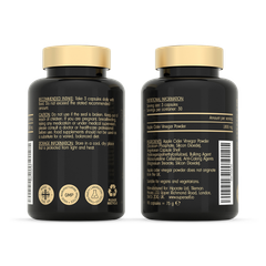 Image 2 for Apple Cider Vinegar with Mother Raw 1800mg 90 Capsules