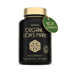 Image 1 for Organic Lion's Mane Mushroom 30 Capsules