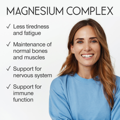 Image 3 for Magnesium Complex with Zinc, Vitamins D3 & B6 120 Capsules