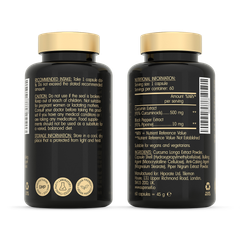 Image 2 for Turmeric Curcumin 95% with Black Pepper 60 Capsules