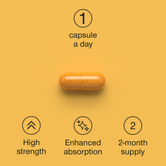 Image 5 for Turmeric Curcumin 95% with Black Pepper 60 Capsules
