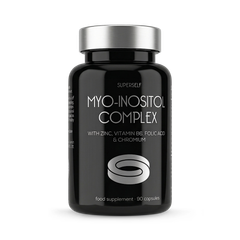 Image 1 for Myo-Inositol Complex 2000mg with Zinc, Folic Acid, Vitamin B6 & Chromium 90 Vegan Capsules