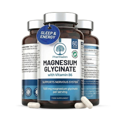 Image 2 for Magnesium Glycinate with Vitamin B6 60 Capsules