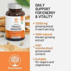 Image 2 for Korean Panax Ginseng Extract 60 Capsules