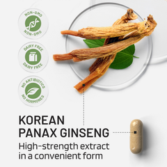 Image 3 for Korean Panax Ginseng Extract 60 Capsules