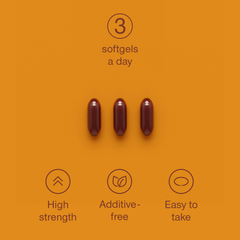 Image 2 for Pumpkin Seed Oil 3000mg Cold Pressed 90 Softgels