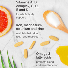 Image 4 for Multivitamin with Omega 3, Vitamins & Minerals 60 Tablets