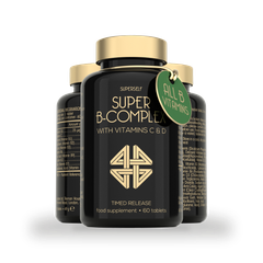 Image 1 for Vitamin B Complex with Vitamins D & C 60 Tablets High Strength
