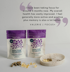 Image 4 for Doctor Seaweed's Focus+ Supplement 60 Capsules
