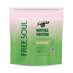 Image 1 for x FreeSoul Vanilla Matcha Protein Vanilla 250 g