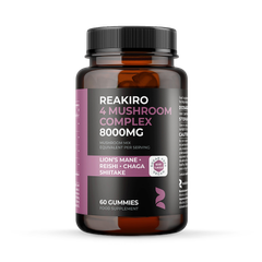 Image 1 for 4 Mushroom Complex Berry 8000 mg 60 Gummies