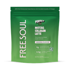 Image 1 for x FreeSoul Matcha Collagen Latte 50g