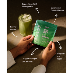 Image 3 for x FreeSoul Matcha Collagen Latte 50g