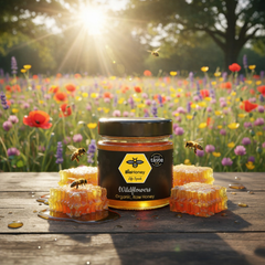 Image 4 for Organic Raw Honey Wildflowers 300g