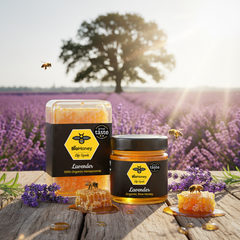 Image 5 for Organic Raw Honey Lavender 300g