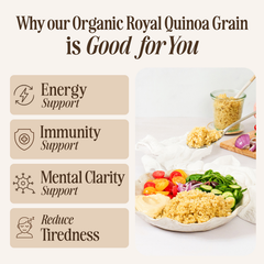 Image 4 for Organic Royal Quinoa Grain White 1kg