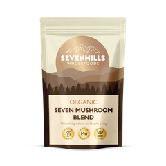 Image 1 for Organic 7 Mushroom Blend Powder (Reishi, Chaga, Shiitake, Maitake, Lion’s Mane, Cordyceps, Tremella)