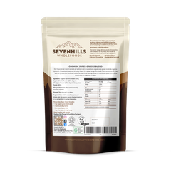 Image 2 for Organic Super Green Blend (Spirulina, Chlorella, Wheatgrass & Barley Grass) 400g