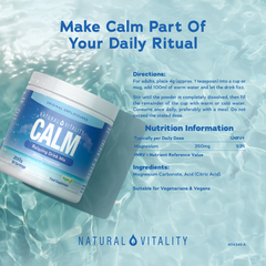 Image 5 for Calm Relaxing Drink Mix - Original Unflavoured 200g